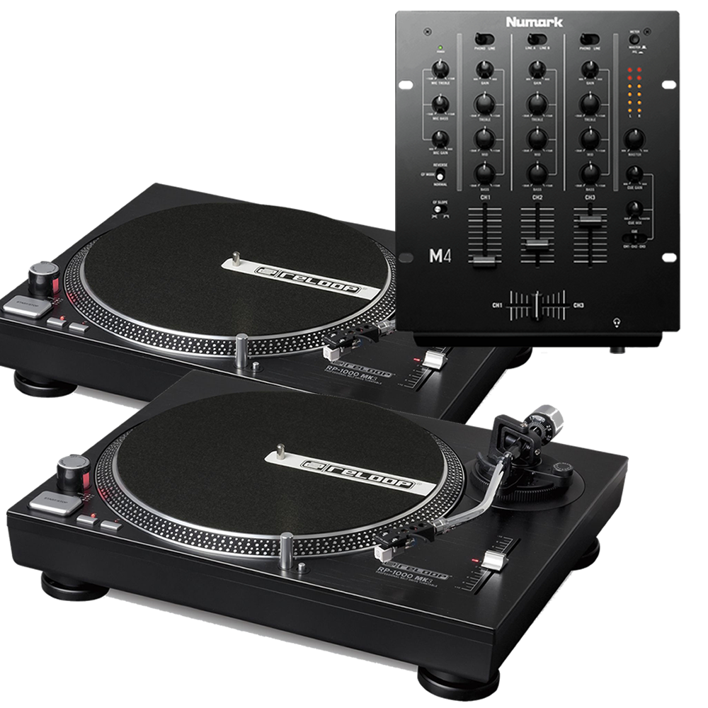 Battle Pack 2 Reloop / Numark - Pack Platines Vinyles / Mixage DJ - Packs DJ  - DJ Shop